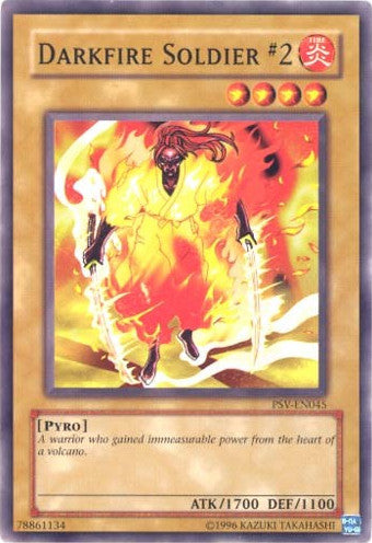 Soldado de fuego oscuro n.° 2 [PSV-EN045] Común 
