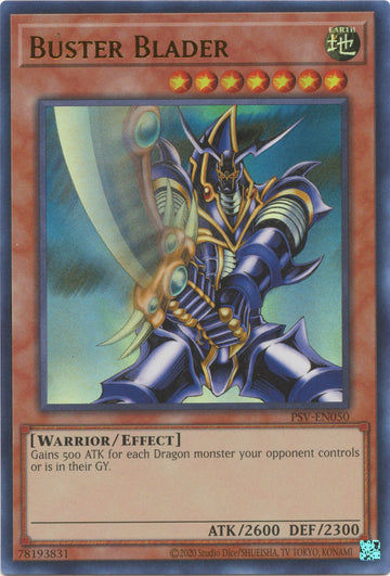 Buster Blader (25.º aniversario) [PSV-EN050] Ultra raro 