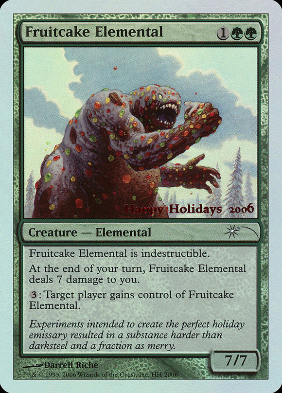 Elemental de pastel de frutas [Felices fiestas] 