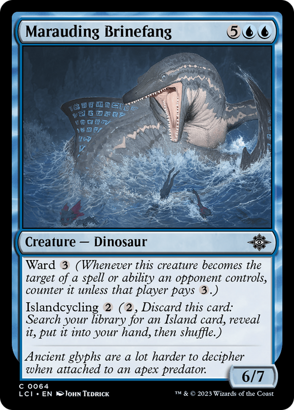 Colmillo de salmuera merodeador [Las cavernas perdidas de Ixalan] 