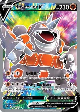 Rhyperior V (181/189) [Espada y escudo: oscuridad en llamas] 