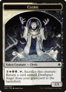 Cleric // Treasure Double-Sided Token [Ravnica Allegiance Guild Kit Tokens]-1