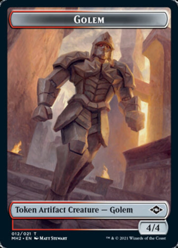 Clue (15) // Golem Double-Sided Token [Modern Horizons 2 Tokens] - 0