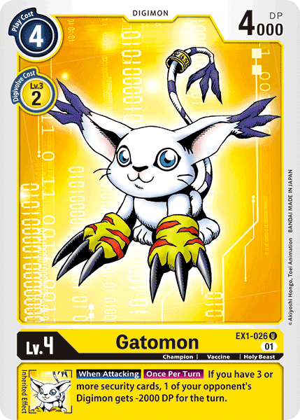 Gatomon [EX1-026] [Colección Clásica] 