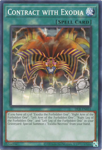 Contrato con Exodia (25.º aniversario) [DCR-EN031] Común 