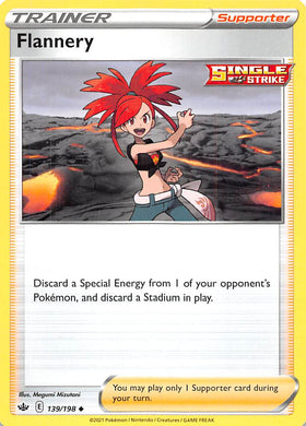 Flannery (139/198) [Espada y escudo: reinado escalofriante] 