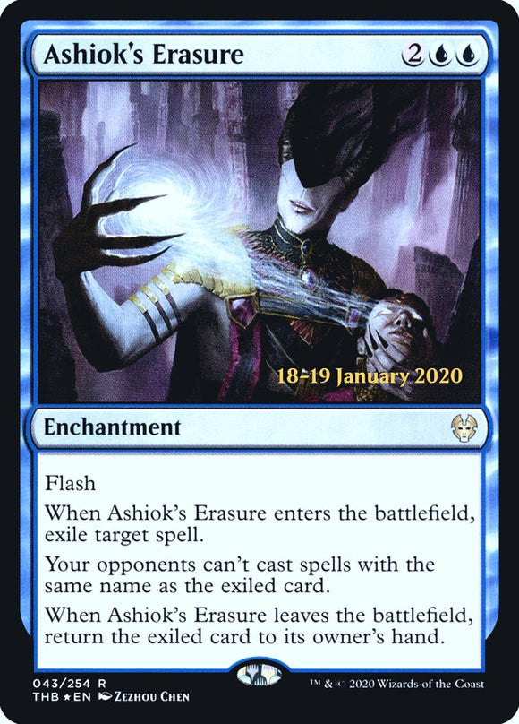 El borrado de Ashiok [Promociones previas al lanzamiento de Theros Beyond Death] 