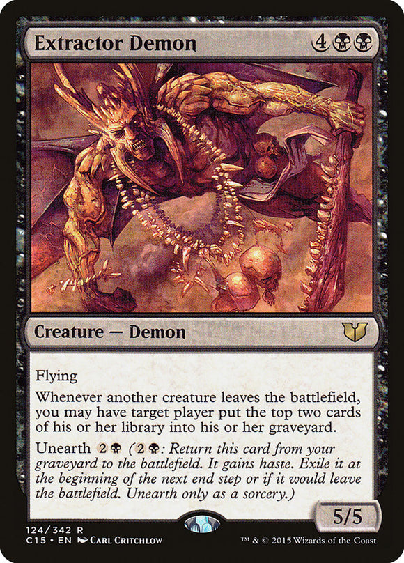 Demonio extractor [Commander 2015] 