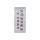 Ultra PRO: 11-Dice Set - Eclipse (Arctic White)-2