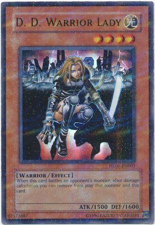 DD Guerrera Dama [HL06-EN003] Ultra Raro 