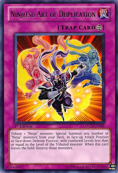 Arte Ninjitsu de la Duplicación [ORCS-EN089] Raro 
