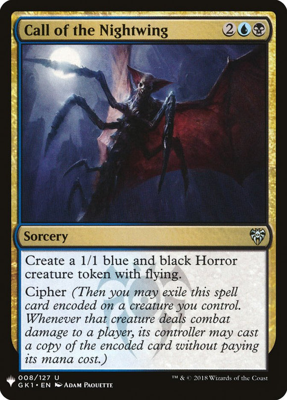 Llamado del Ala Nocturna [Mystery Booster] 