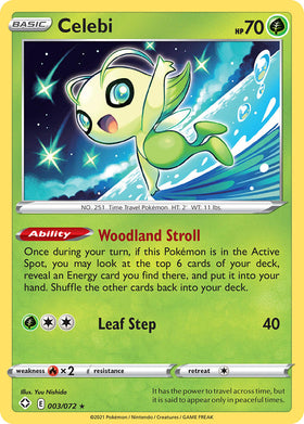 Celebi (003/072) [Espada y escudo: destinos brillantes] 
