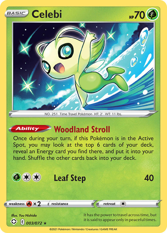 Celebi (003/072) [Espada y escudo: destinos brillantes] 