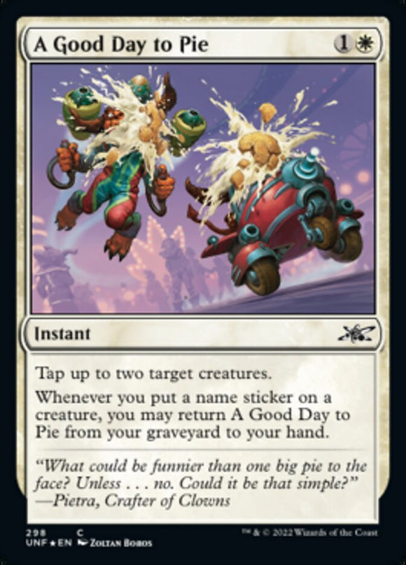 Un buen día para hacer tarta (Galaxy Foil) [Unfinity] 