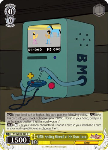 BMO: Superándose a sí mismo en su propio juego (AT/WX02-029 C) [Hora de aventuras] 
