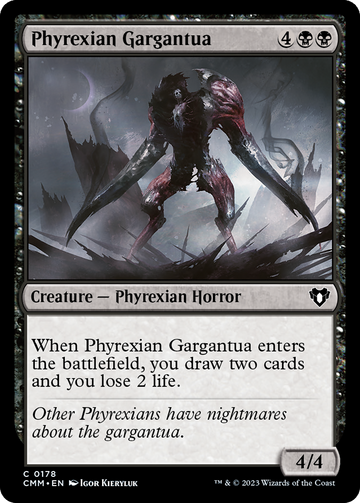 Gargantúa pirexiana [Comandante Masters] 