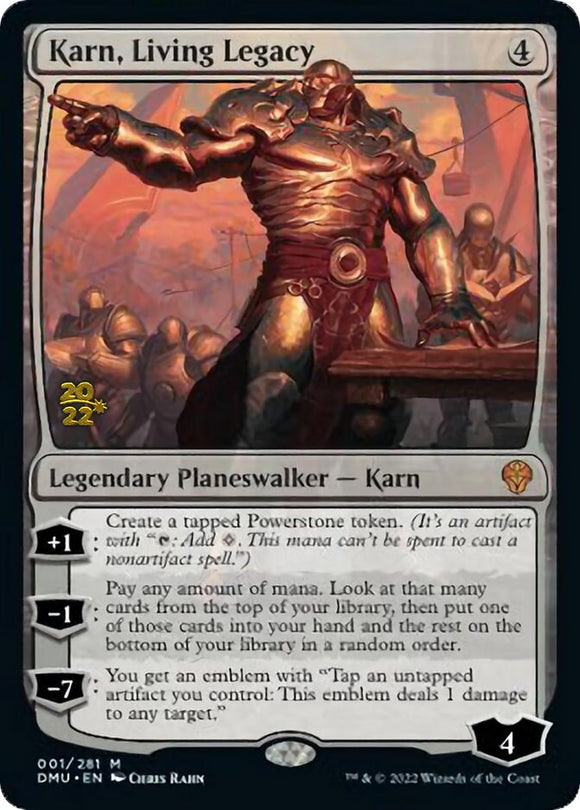 Karn, legado viviente [Promociones previas al lanzamiento de Dominaria United] 