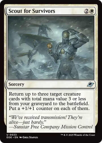 Scout for Survivors [Edge of Eternities]