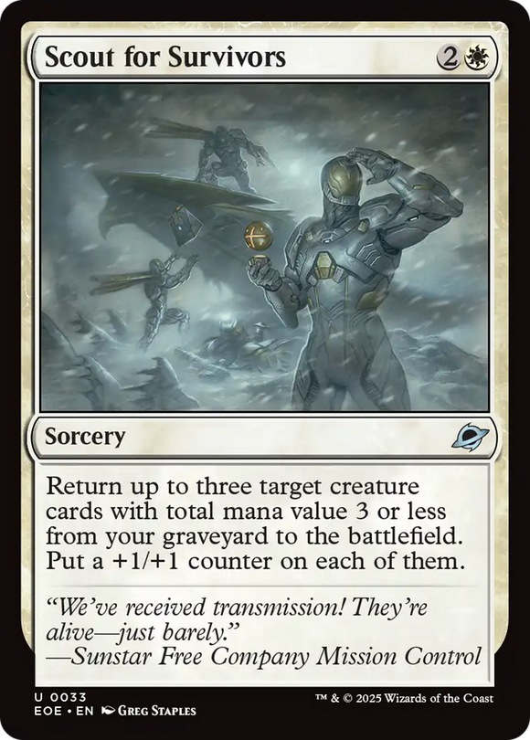 Scout for Survivors [Edge of Eternities]