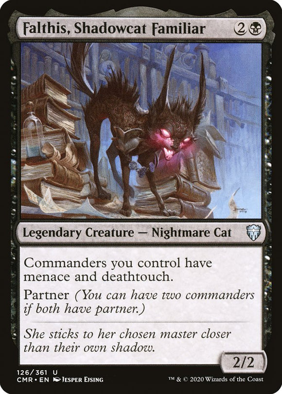 Falthis, familiar de gato de las sombras [Comandante Leyendas] 