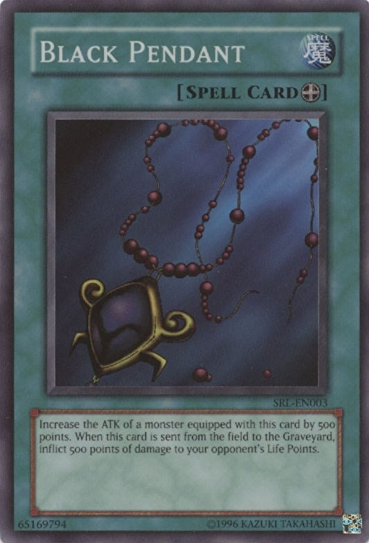 black pendant yugioh card Amazon.com: YU-GI-OH! - Black Pendant (LCJW-EN123) - Legendary Collection  4: Joey's World - 1st Edition main image 1