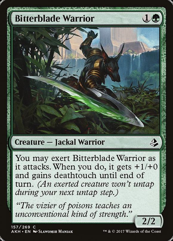 Guerrero de la Espada Amarga [Amonkhet] 