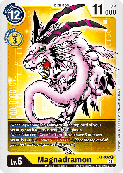Magnadramon [EX1-032] [Colección Clásica] 