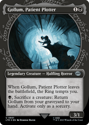 Gollum, el conspirador paciente (Showcase) (Surge Foil) [El Señor de los Anillos: Cuentos de la Tierra Media] 