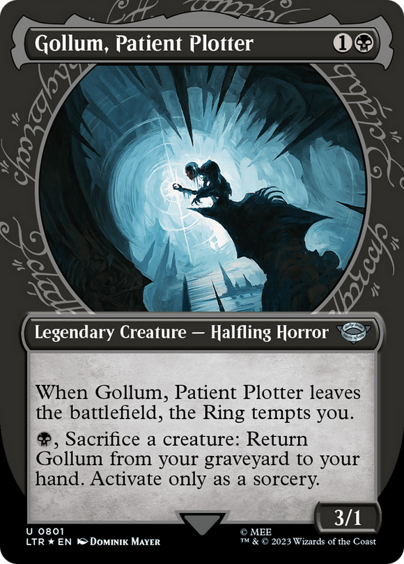 Gollum, el conspirador paciente (Showcase) (Surge Foil) [El Señor de los Anillos: Cuentos de la Tierra Media] 