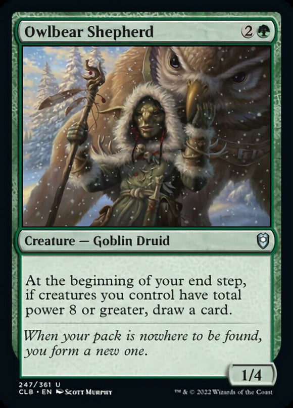 Pastor oso búho [Commander Legends: Battle for Baldur's Gate] 