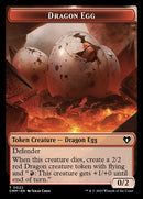 Eldrazi // Ficha de huevo de dragón de doble cara [Fichas de comandante maestro] -2