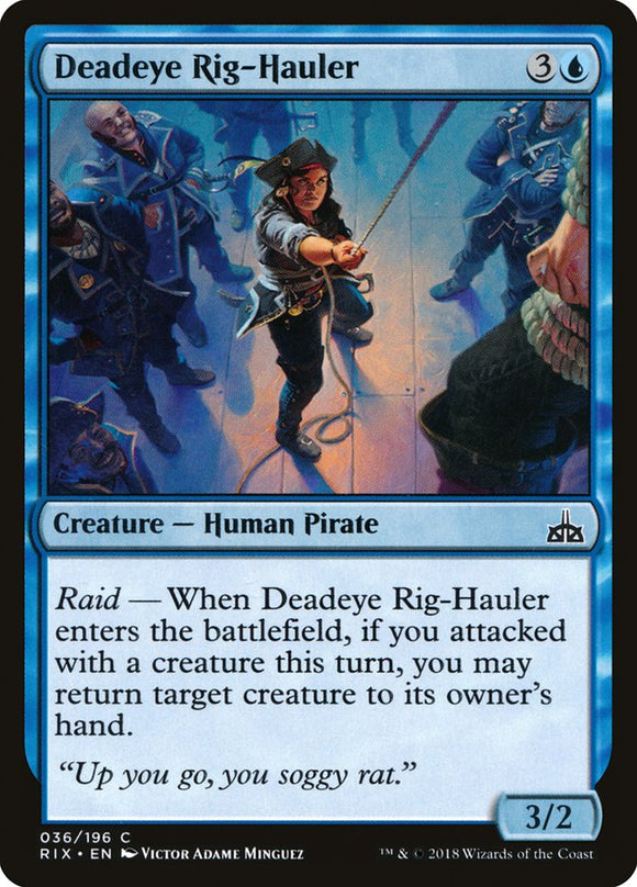 Transportador de plataforma Deadeye [Rivales de Ixalan] 