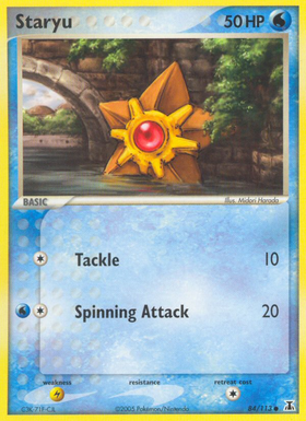 Staryu (84/113) [EX: Especie Delta] 