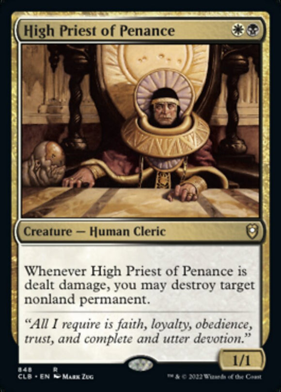 Sumo Sacerdote de la Penitencia [Commander Legends: Battle for Baldur's Gate] 