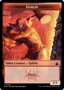 Goblin (0008) // Goblin (0009) Double-Sided Token [Ravnica Remastered Tokens]-2