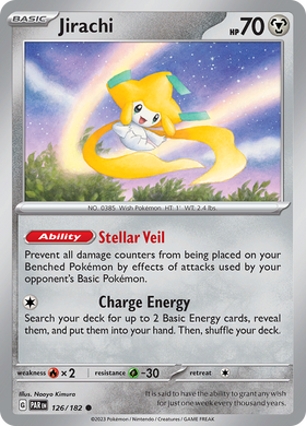 Jirachi (126/182) [Escarlata y violeta: Paradox Rift] 