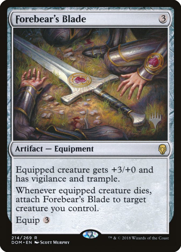 Espada del antepasado (paquete promocional) [Promociones de Dominaria] 
