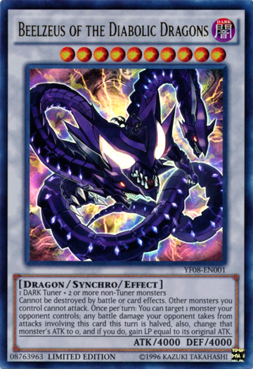 Beelzeus de los Dragones Diabólicos [YF08-EN001] Ultra Raro 