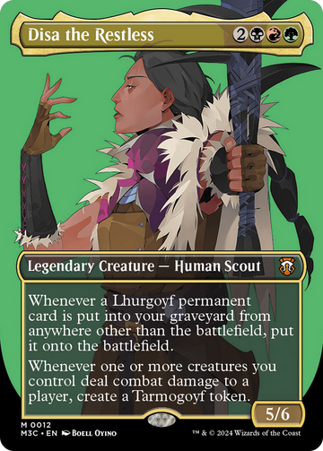 Disa la Inquieta (Sin Fronteras) [Comandante de Modern Horizons 3] 