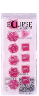 Ultra PRO: 11-Dice Set - Eclipse (Hot Pink)-1