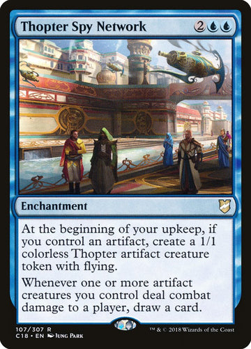 Red de espionaje Thopter [Commander 2018] 