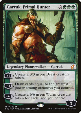 Garruk, cazador primigenio [Commander 2019] 