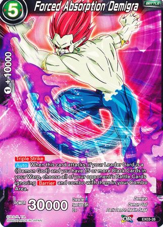 Absorción forzada Demigra (EX03-26) [Ultimate Box] 