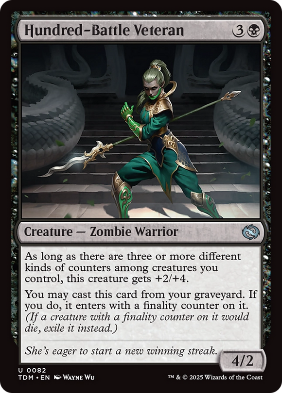 Hundred-Battle Veteran [Tarkir: Dragonstorm]