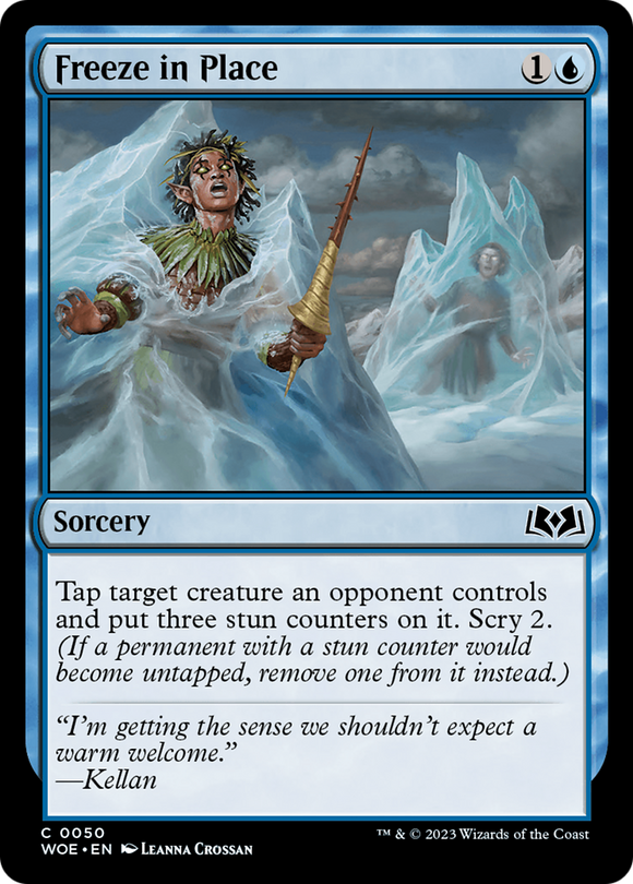 Congelación en el lugar [Wilds of Eldraine] 