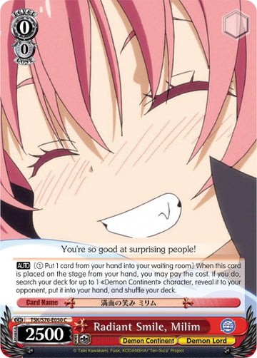Radiant Smile, Milim (TSK/S70-E050 C) [That Time I Got Reincarnated as a Slime]