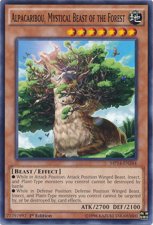 Alpacaribu, Bestia Mística del Bosque [MP14-EN244] Común 