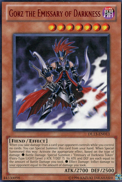 Gorz el Emisario de la Oscuridad (Rojo) [DL13-EN013] Raro 
