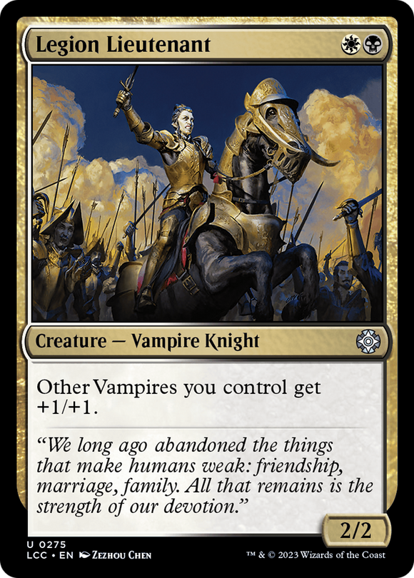 Teniente de la Legión [Comandante de Las Cavernas Perdidas de Ixalan] 